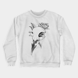 Crow Skull Crewneck Sweatshirt